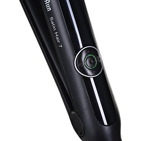 Braun Satin Hair 7 SensoCare ST780 Fer à lisser Noir Chaud 2 m