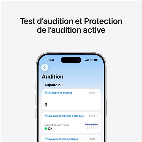 Apple AirPods Pro 3 Blanc