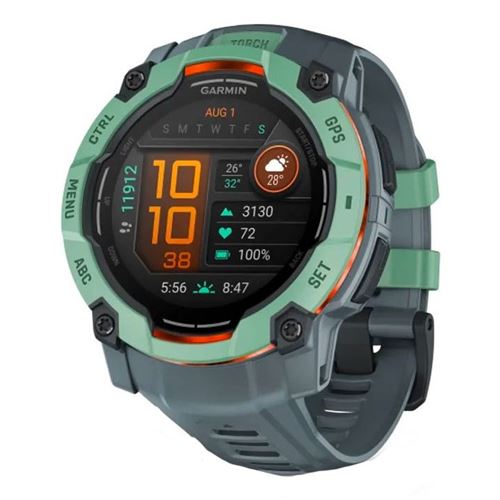 GARMIN INSTINCT 3 50MM AMOLED NEO TROPIC WITH TWILIGHT BAND