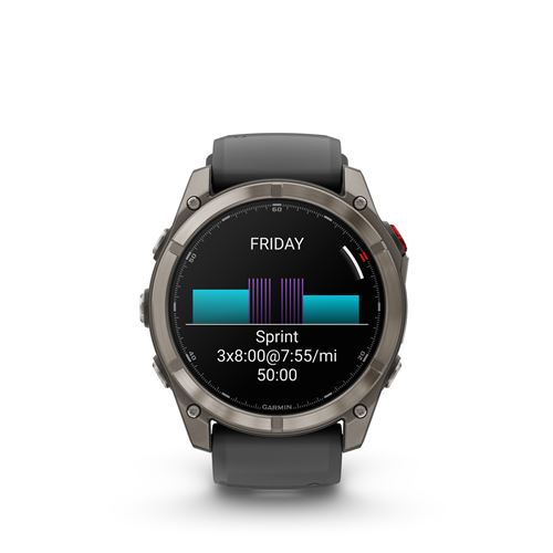 Montre sport GARMIN Fenix 8 Pro - 51mm AMOLED