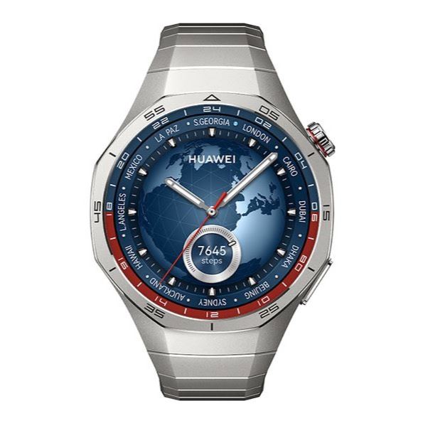 Montre connectée Huawei Watch GT 5 Pro 46 mm titane avec bracelet en titane