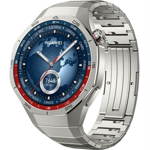 Montre connectée Huawei Watch GT 5 Pro 46 mm titane avec bracelet en titane