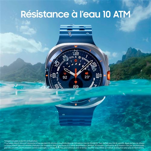 Samsung Galaxy Watch Ultra 2025 Bleu Titane