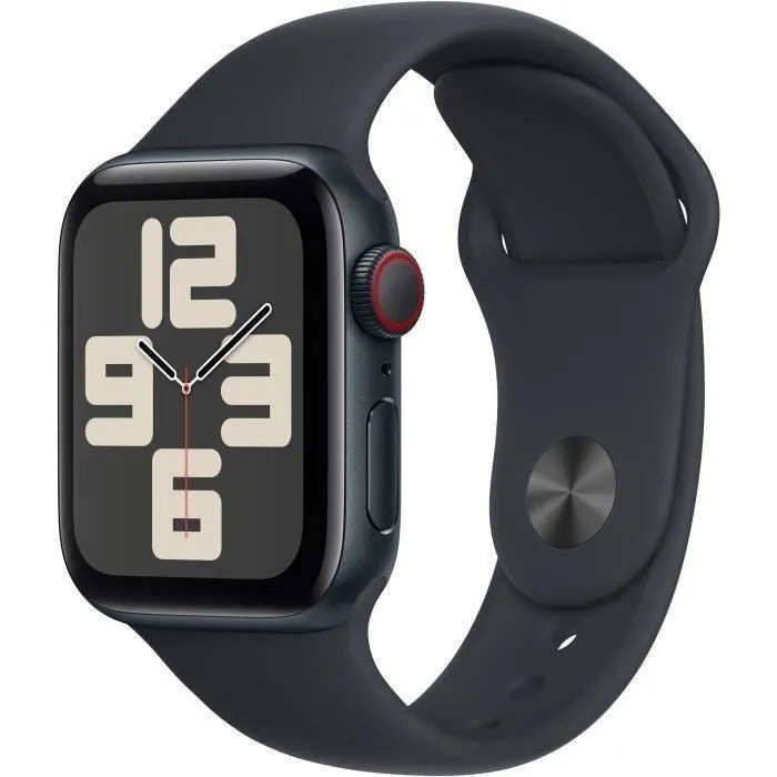 Apple Watch SE GPS + Cellular - 40mm - Boîtier Midnight Aluminium - Bracelet Midnight Sport (2023) - Reconditionné