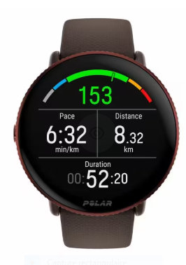 Montre Connectée De Fitness - Gps, Suivi De Sommeil - Polar Ignite 3 Titanium Bronze