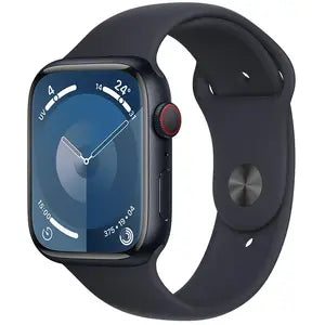 Apple Watch Series 9 (GPS, 41mm) Boîtier Aluminium Minuit avec Bracelet Sport Minuit, S/M (Reconditionné)